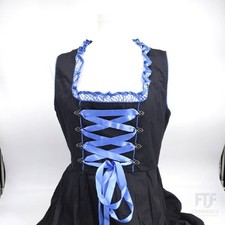 SCARLET DARKNESS Frau 3tlg Dirndl Midikleid traditionell,UNVOLLSTÄNDIG