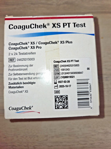 Coaguchek teststreifen - coaguchek, xs