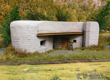 1:72  großer Bunker  Westwall