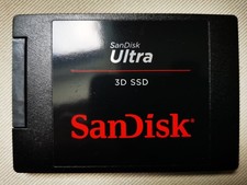 SanDisk SSD Ultra 3D 1 TB interne Festplatte gebraucht mit OVP