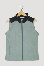 Hess Natur Weste  Schurwolle Gr. 40 Blau Damen