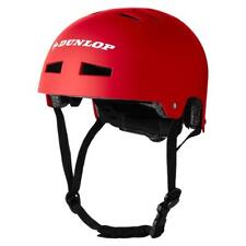 Skateboardhelm Skaterhelm Fahrradhelm Helm BMX MTB Rot, M - DUNLOP B-Ware