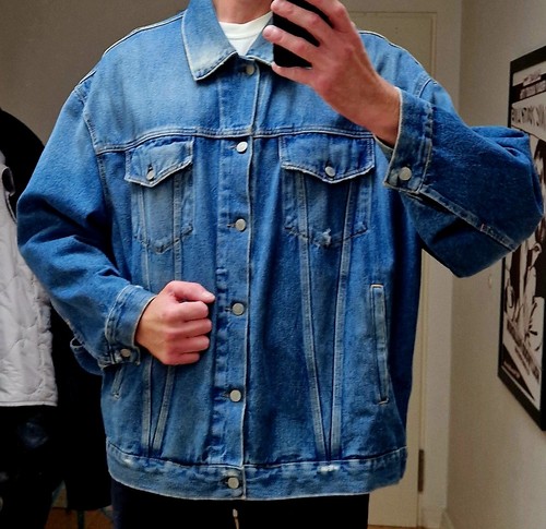 Acne studios jeansjacke - studios, herren