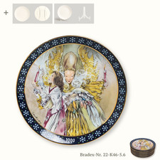 S. Wülfing „Das Licht der Heiligen Welt“ (Weihnachtsserie)  1 Teller + 2 Teile