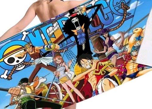 One piece luffy strandhandtuch - one,