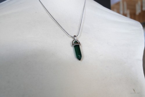 Modeschmuck kette mit prisma - modeschmuck,