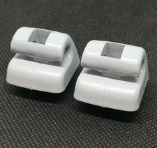 2x passend Für Mercedes W201 W124 C124 S124 W126 C126 Sonnenblende Halter Bügel