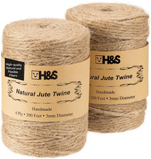 H&S Juteschnur - 2 Rollen x 90