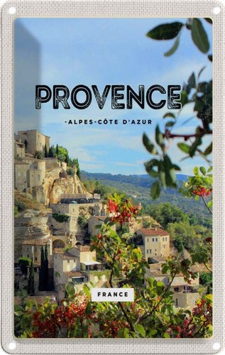 Blechschild 30x20 provence - blechschild,