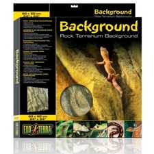 B WARE !!!  Exo Terra Steinmotiv Rückwand für 60 cm für Terrarien PT2961