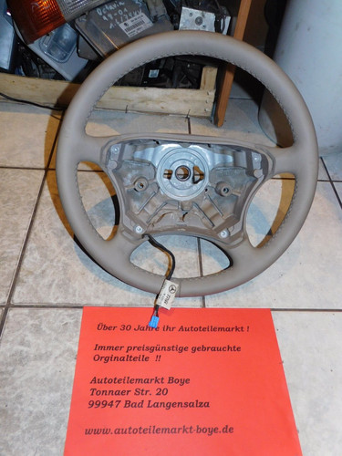 Mercedes w220 lederlenkrad - -,