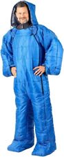 NEU Schlafsack blau mit Armen