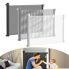 PVC Türschutzgitter Ausziehbar Treppengitter Baby Treppenschutzrollo Tür Kinder