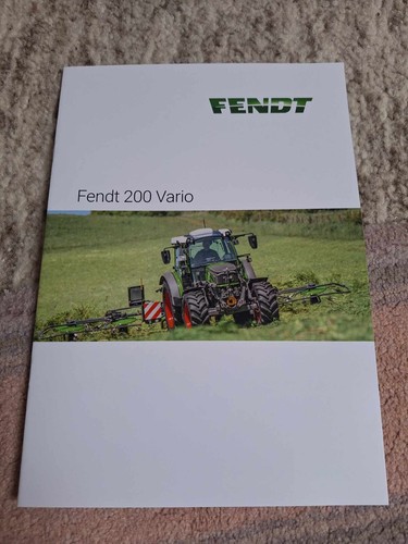 Fendt 200 vario prospekt - ,