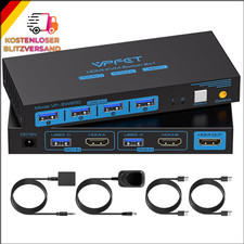4K-USB3 HDMI KVM Switch | 2 PC