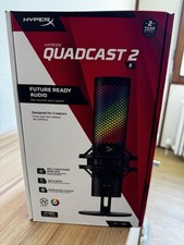 HyperX QuadCast 2 S - USB Standmikrofon, Schwarz