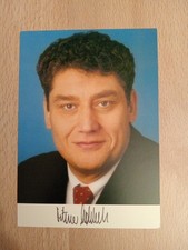 Handsignierte Autogrammkarte von Dr. Ditmar Staffelt Top Zustand