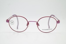 Kinderbrille TITANFLEX 830066 Kupfer Violett Oval Brillengestell eyeglasses Neu