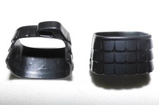 04094, 2x Rüstung, Panzerung, Unterteil, Samurai, Mongole, schwarz