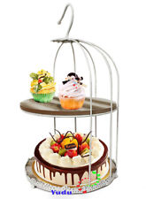 "Vogelkäfig Form" Kuchenplatte Servierplatte Schmuckständer Nr: BS8424