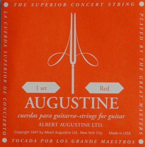 Augustine red nylonsaiten - augustine,