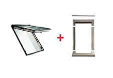 Roto R89G 094/160 H200 Dachfenster 3Comfort Holz +EDZ Rx200 Rahmen Ziegel[A_149]