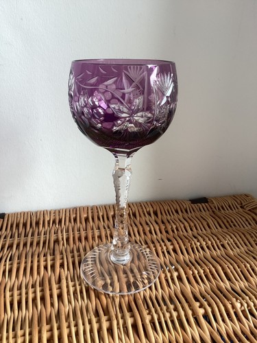 Hock glas sternschliff - glas, sockel