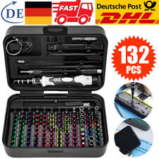 132 in 1 Feinmechaniker Schraubendreher Set Werkzeugset Für PC Handy Brillen Uhr