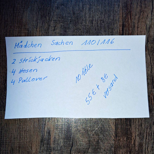 Sachen paket mädchen - sachen,