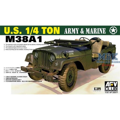 Afv club afv35s17 ton - afv, u.s.