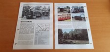 Neben- und Schmalspurbahnen - Brandenburg / Spreewaldbahn / 14 Seiten