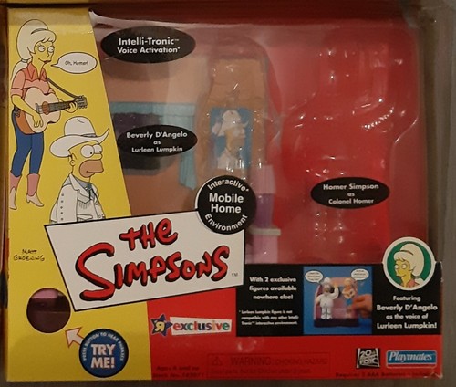Simpsons playmates diorama - simpsons,