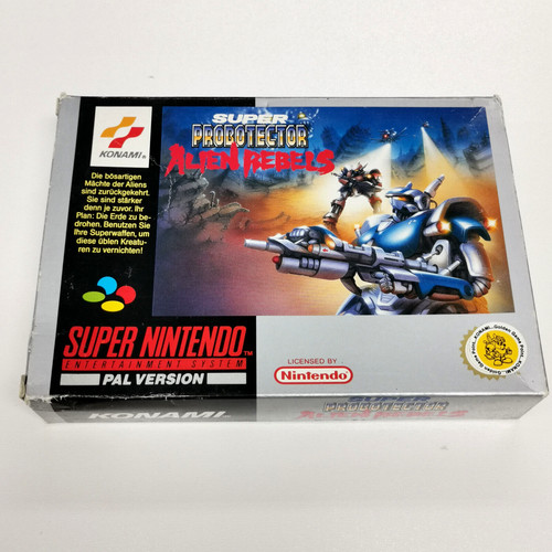 Super probotector alien rebels - super,