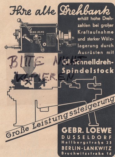 Düsseldorf werbung 1939 - dÜsseldorf,,