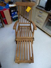 Liegestuhl Jamaica Teakholz Jutlandia ~21 kg ~1,3x0,6x1 Meter unbenutzt in OVP