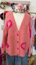Süße Strick  Jacke Pink Rosa