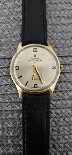 Vintage armbanduhr meister - vintage,