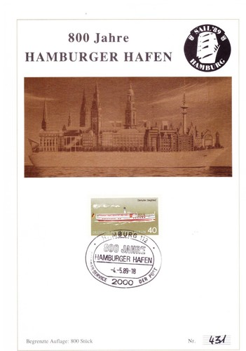 Schmuckblatt 800 jahre - schmuckblatt,