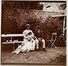 Frankreich Famille 1912 Foto