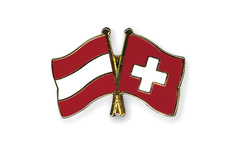 österreich schweiz pin - schweiz,