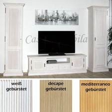 Massivholz Wohnwand set