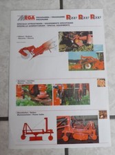 dewulf Mega Vollernter Spezialausrüstung Gemüse, orig. Prospekt ca. 2000er Jahre