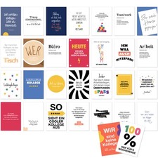 30 Sprüchekarten Büro Humor