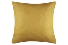 Kissen Kopfkissen Dekokissen Sofakissen 50cm Gelb einfarbig Dekoration modern