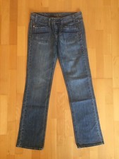 Jeans, Damen, blau, Gr. 30/33, Blue Vision, leichte Used-Optik, wie neu