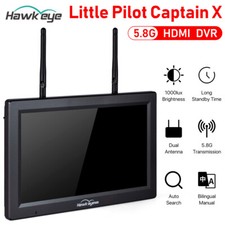 Hawkeye Little Pilot Captain 10.2" X DVR FPV-Monitor 5.8G 96CH Dual-Empfänger