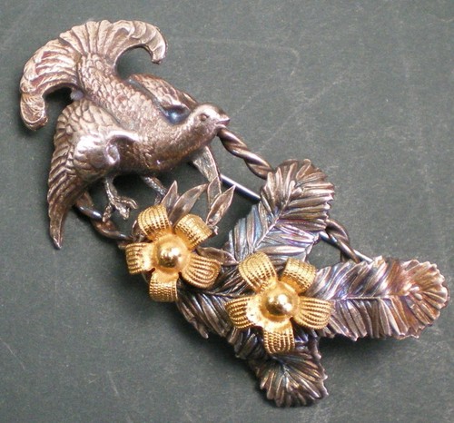 Anstecknadel birkhahn silber - anstecknadel,
