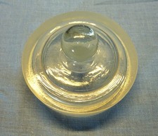 Ersatz Glas Deckel für altes Bonbonglas Vorratsglas ø 10,3 cm