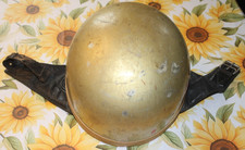 Sturzhelm DDR Rehnania moped helm PGH Lewa Schwerin Görries Gold Gr.55 DAMW JK