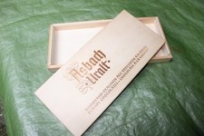 Dose, Holzkiste, Asbach Uralt